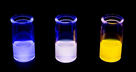 Farbmischung bei der Fluoreszenz Farbmischung bei der Fluoreszenz